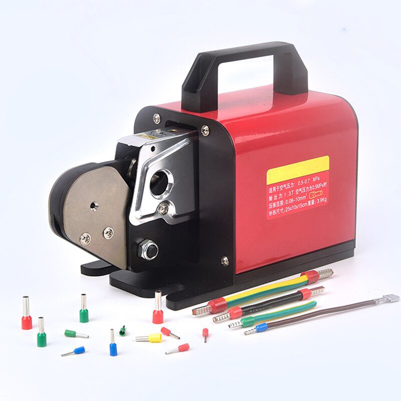 Pneumatic Tubular terminal Crimping Machine Crimpmaschine für pneumatische Rohranschlüsse