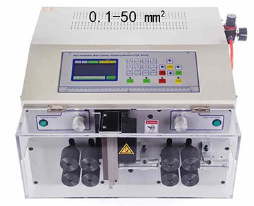 Bedienung der vollautomatischen Drahtabisoliermaschine WPM-MAX2
