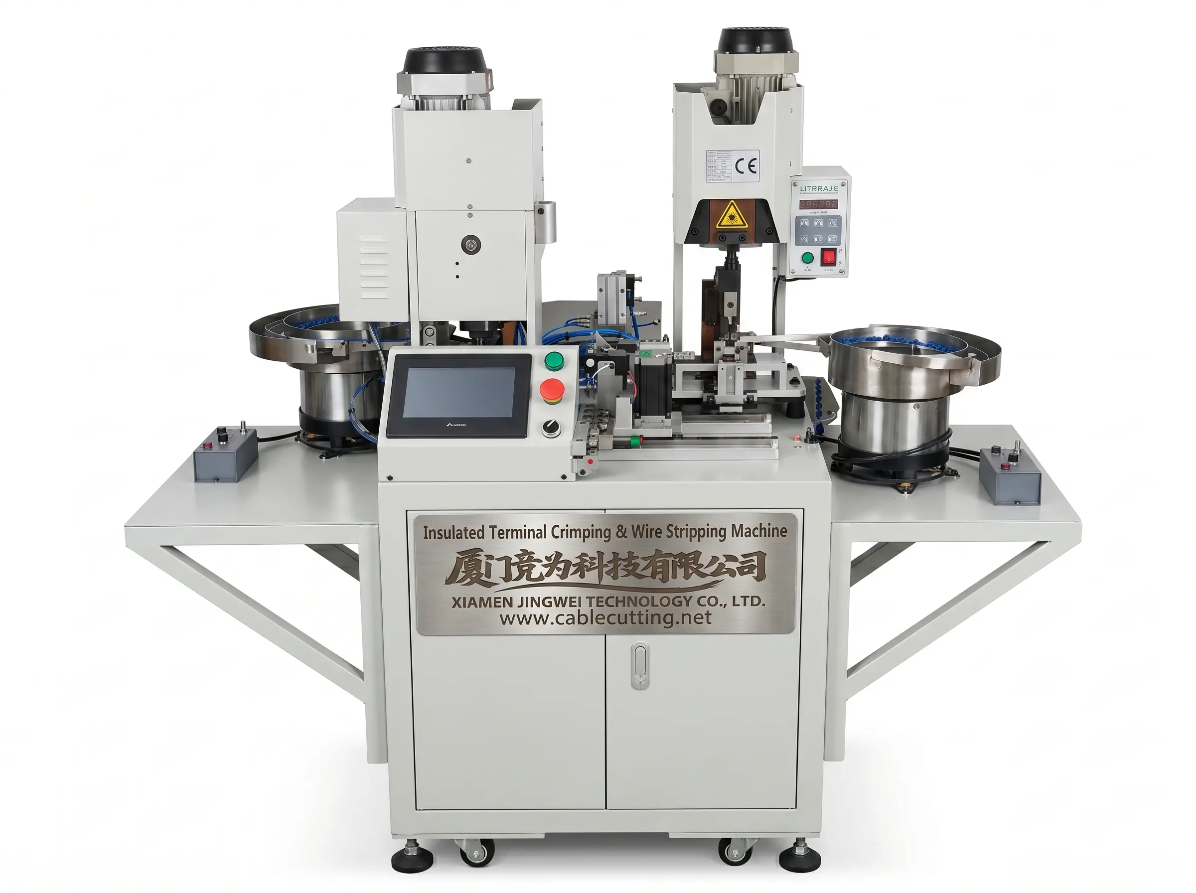 WPM-R8: Automatische Crimp-Maschine für isolierte Terminals | JINGWEI