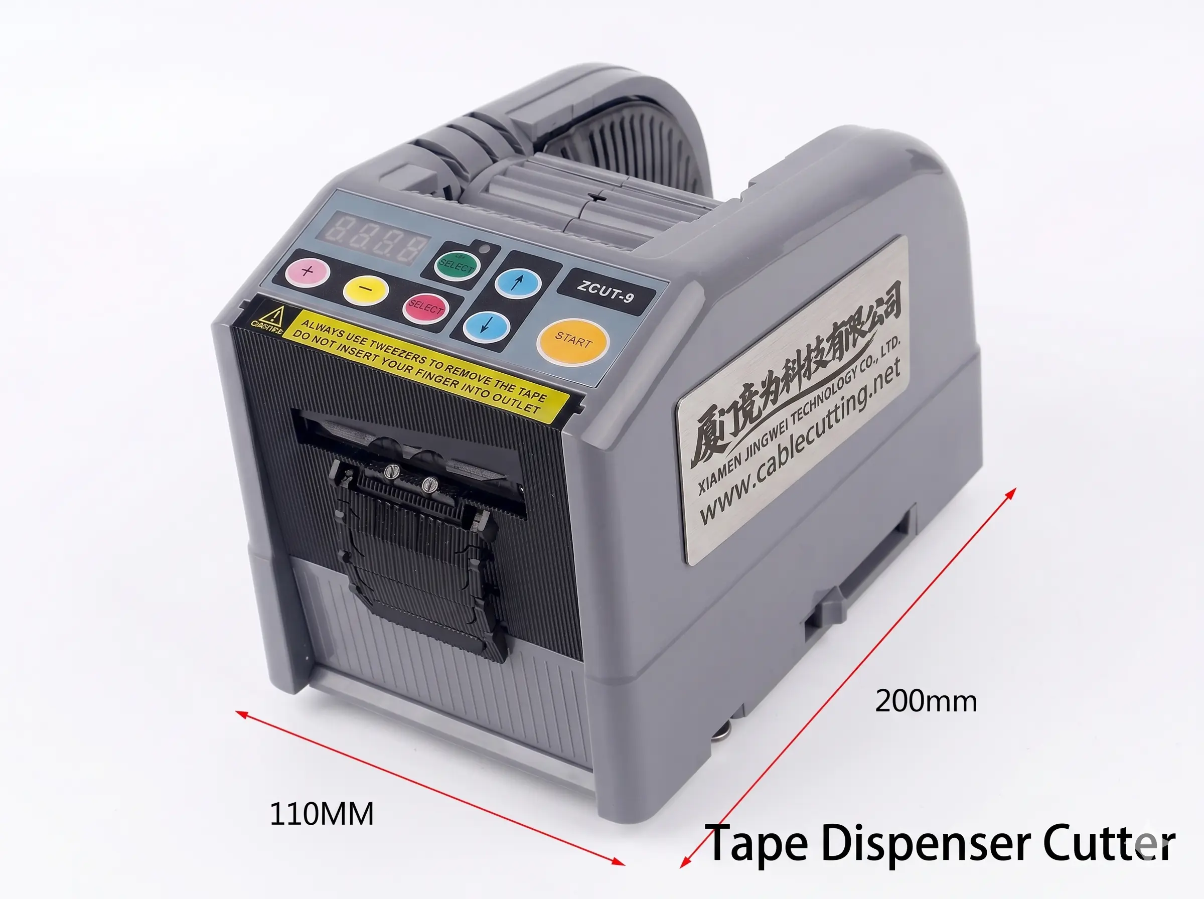Automatischer Klebebandspender & Schneider für Verpackungslinien – JINGWEI