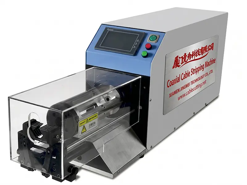 Halbautomatische Koaxial-Abisoltermaschine WPM-25200 – Präzise & Effizient