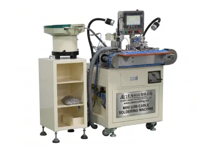 Automatische USB-Mini-Lötmaschine 600W, 800-1200 Stück/h WPM-121-MN - USB-Kabel-Lötmaschine