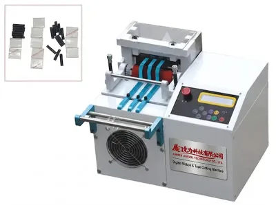 Digitale Schneidemaschine für Bänder, Nylon & Marken WPM-6100 Thumb