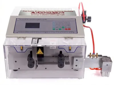 Automatische Flachkabel-Abisolier-, Schneide- und Spaltmaschine WPM-09E+S Thumb