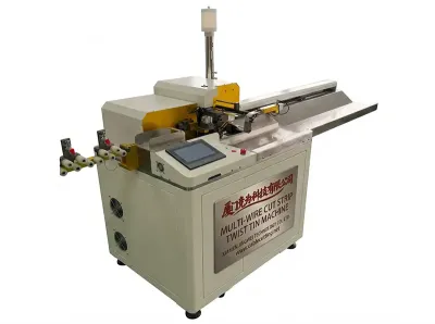 Mehrdraht-Schneider, Abisolierer, Verzwirbler, Verzinnmaschine WPM-SZ-02