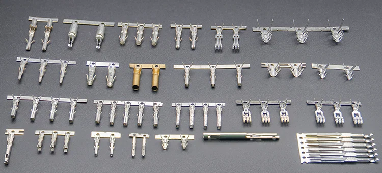 Kupfer-Batterieklemmen, Messing-Anschlussstecker, Präzisions-Stanzanschluss 