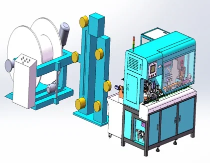 Vollautomatische US-Maschine zur Herstellung von Netzkabeln, Maschine zur Herstellung von EU-Steckernetzkabeln, Abisolieren von Netzkabeln