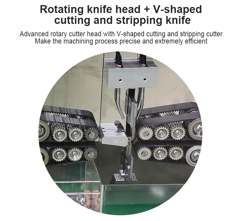 Automatic Coaxial cable cutting stripping machine, Cable Stripping Machine, Coaxial Cable Stripping Machine, Stripping Machine, Flexible Coaxial Wire Peeling Machine, Coaxial Wire Cutting Peeling Machine, Automatic Coaxial Cable Wire Stripping Machine Automatische Abisoliermaschine zum Schneiden von Koaxialkabeln, Abisoliermaschine für Kabel, Abisoliermaschine, Abisoliermaschine, Flexible Koaxialdrahtschälmaschine, Schälmaschine für Koaxialdraht, Automatische Abisoliermaschine für Koaxialkabel