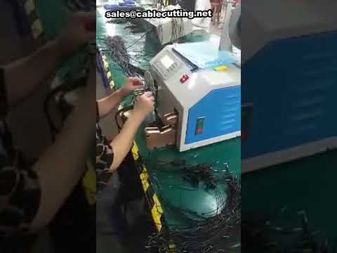 Kopfhörerkabel-Aufwickel- und Bindemaschine – Automatische Kabelbinder-Maschine