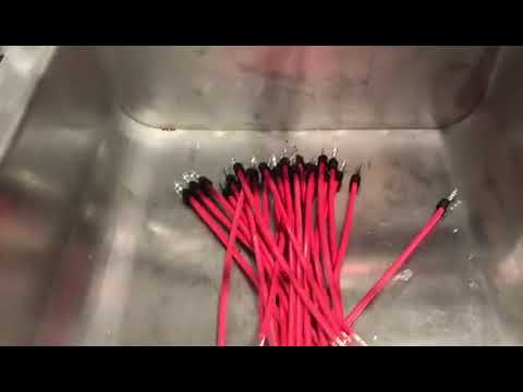 All-in-One Maschine: Kabel abisolieren, crimpen, löten & verzinnen | Automatisiert für Einzelkabel