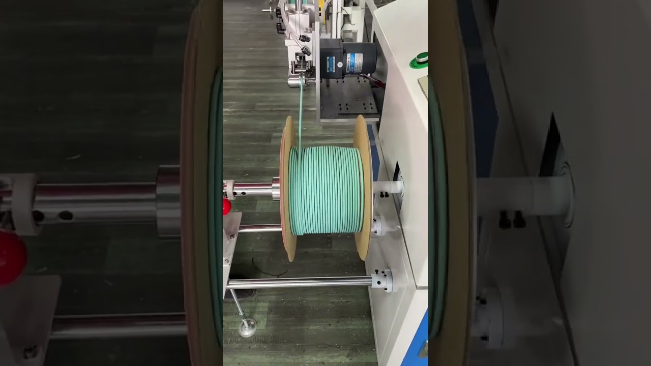Vielseitige Draht- & Rohrspulmaschine: Präzise Metering für Bobbins & Hohlspulen