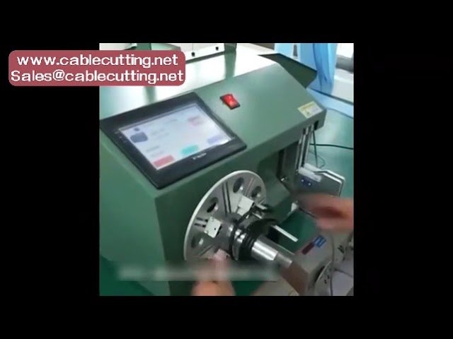 Automatische Drahtspulen-Wickelmaschine 5-3018-4540-80mm mit digitalem Touchscreen – All-in-1 Kabelspul-Maschine