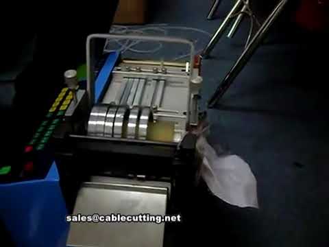 Effiziente Softschlauch-Schneidemaschine für Kunststoff, Gummi, Silikon & Schrumpfschläuche
