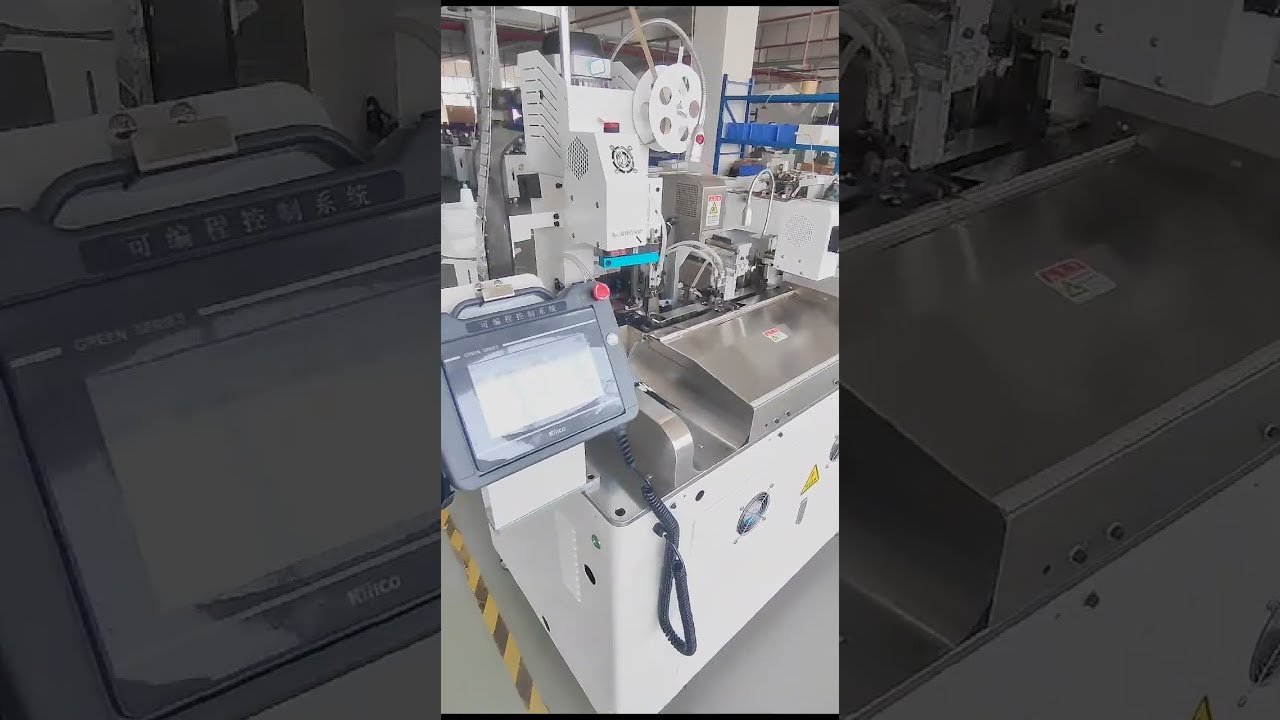 Effiziente Kabelbaumfertigung: Verzinnen, Schlauch einführen und Crimpen für PTC-Elektroden #Maschine
