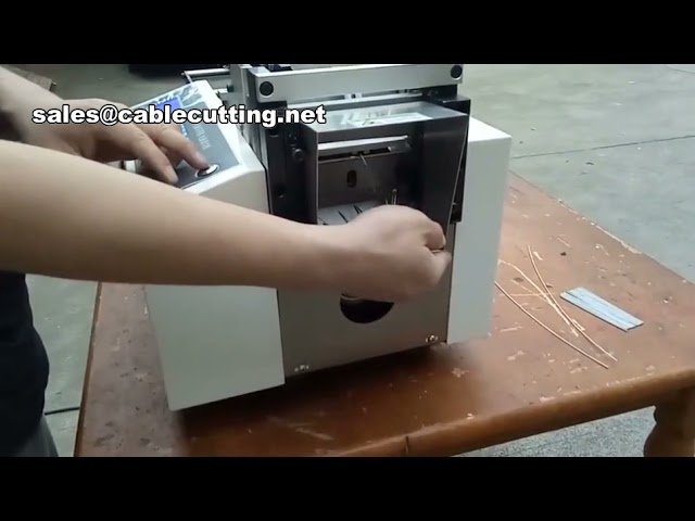 Präzise Drahtseilschneidemaschine | Metallschneidemaschine & Drahtricht- und Schneidanlage