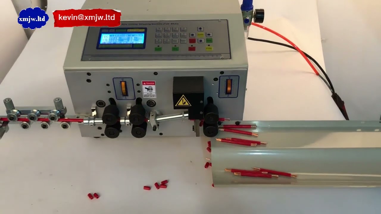 Automatische Industrie-Kabel-Schneid- und Abisolier-Maschine für mehradrige Kabel