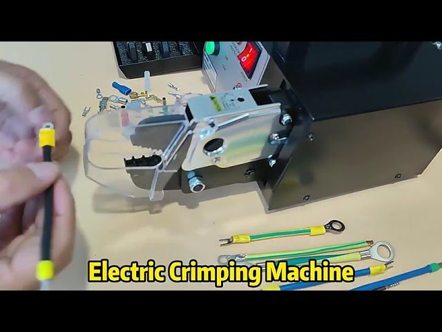 Elektrische Crimpmaschine für RCCN Rund-O und Y-Typ – Kaltpressverbinder für elektronische Geräte