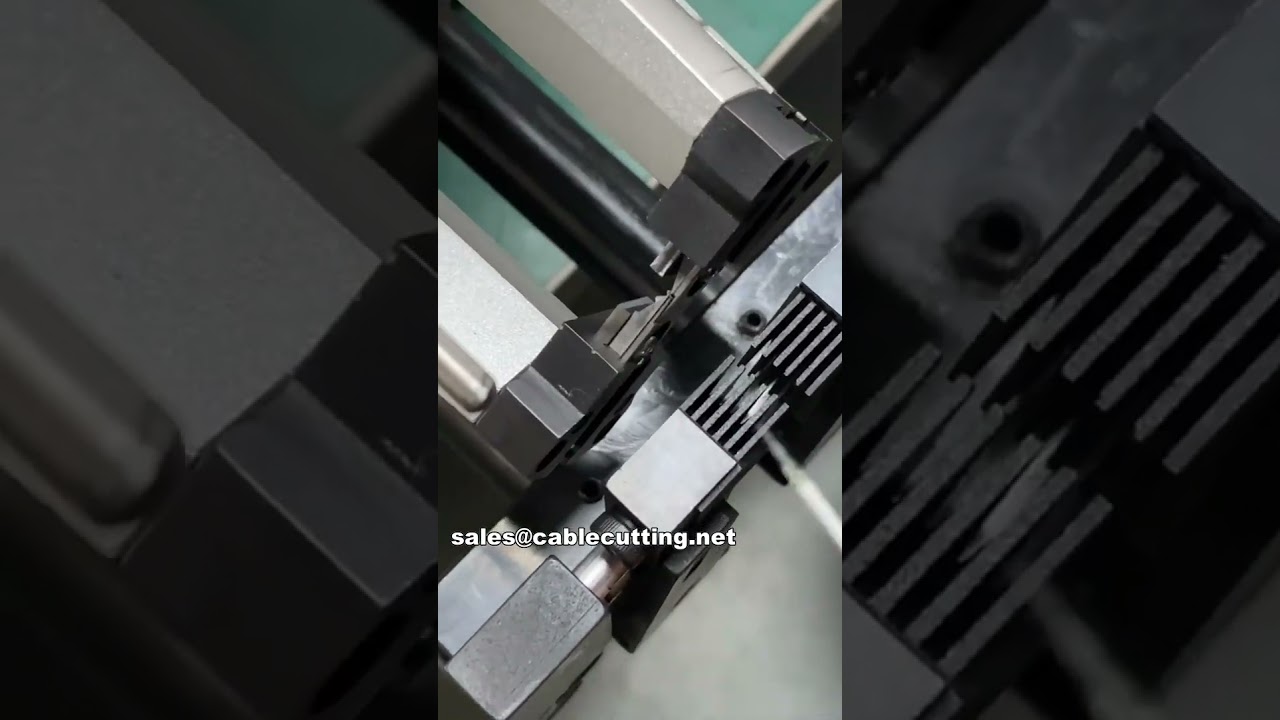Präzise Koaxialkabel-Abmantelmaschine WPM-6806N – Automatisierte Drahtverarbeitung