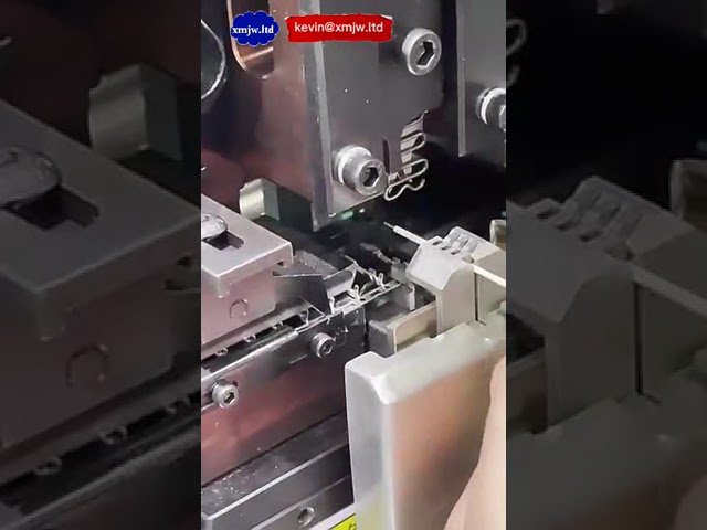 Halbautomatische Servo-Crimpzange für Ringkabelschuhe und Kabelösen – Abisolieren & Crimpen