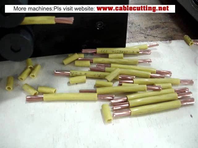 WPM-09K: Automatische Abisolier- und Kabelabschneidemaschine für 16 mm² 7-adrige Kabel