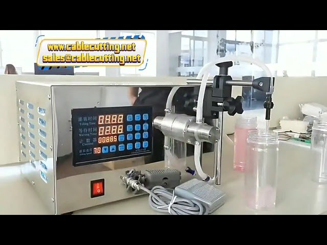 Präzisions-Abfüllmaschine mit Magnetpumpe – Einzel-, Doppel- und Vierkopf für Flüssigseife, Lotion & Reinigungsmittel