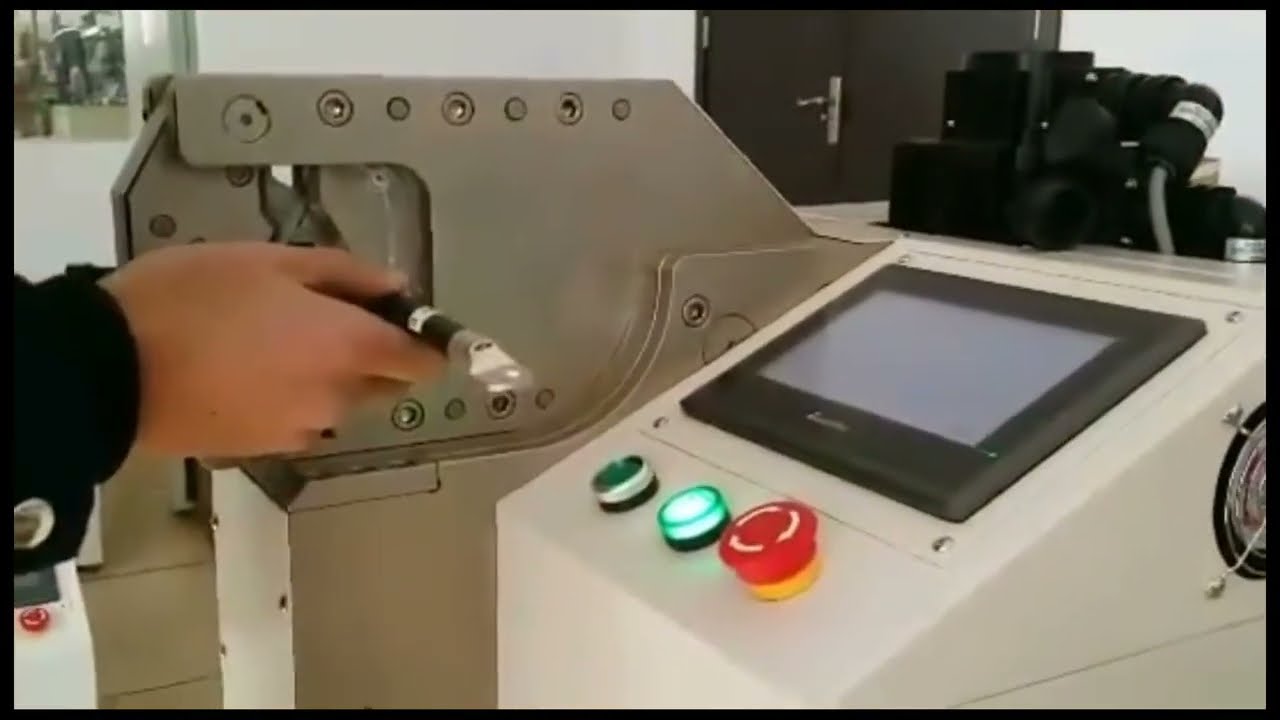 20t 120mm Vierkantdraht-Crimpmaschine mit Servomotor und Hexagon-Stempel – Präzision & Kraft