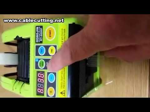 Runder automatischer Klebebandspender und -schneider | Effizient für Verpackungslinien