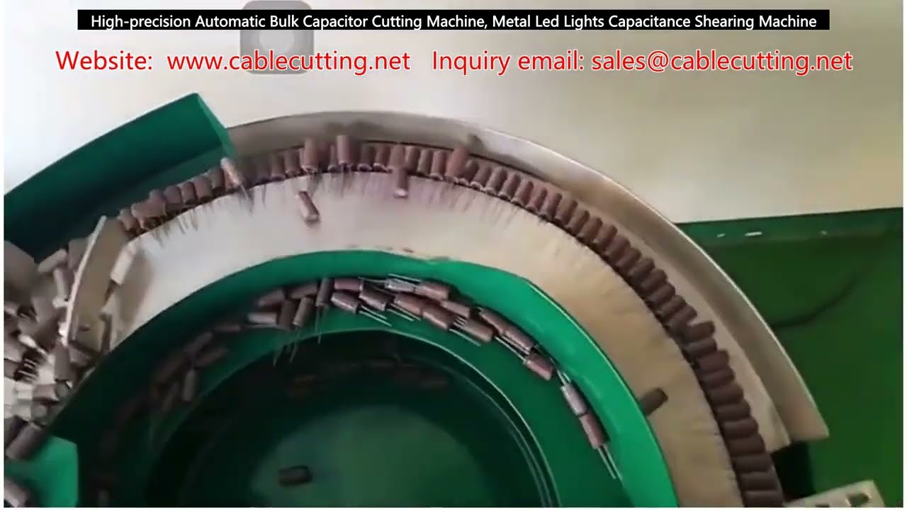 Hochpräzise automatische Kondensator-Schneidemaschine für LED-Beleuchtung – Metallkapazitäten scheren