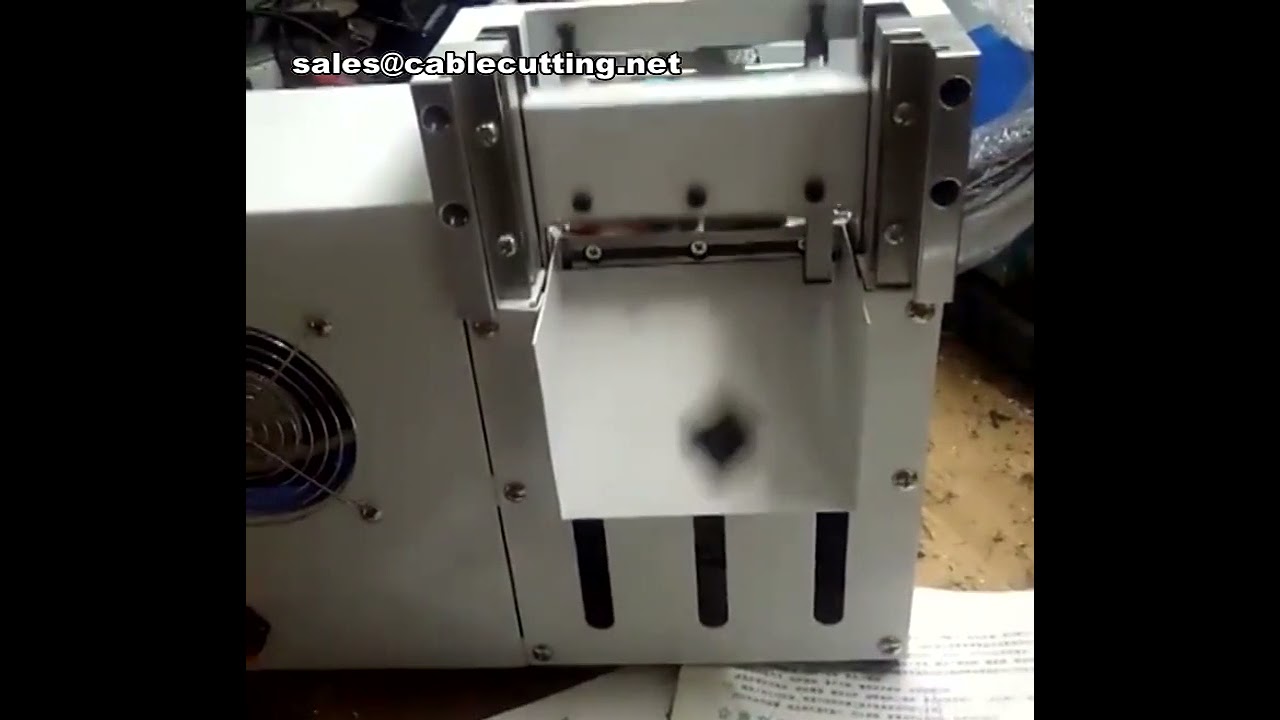 Präzise Mikrocomputer-Rohrschneidemaschine: Schrumpfschläuche, PVC, Kupfer & Aluminium schneiden