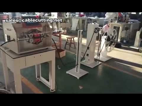 Automatische Rohrschneidemaschine Hw b30f – Präzises Schneiden von Wellrohren und Balgen auf feste Länge