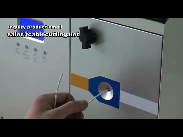 Automatische Nadelrohr-Quetschmaschine für Klemmen – Schnelle und präzise Kabelverarbeitung