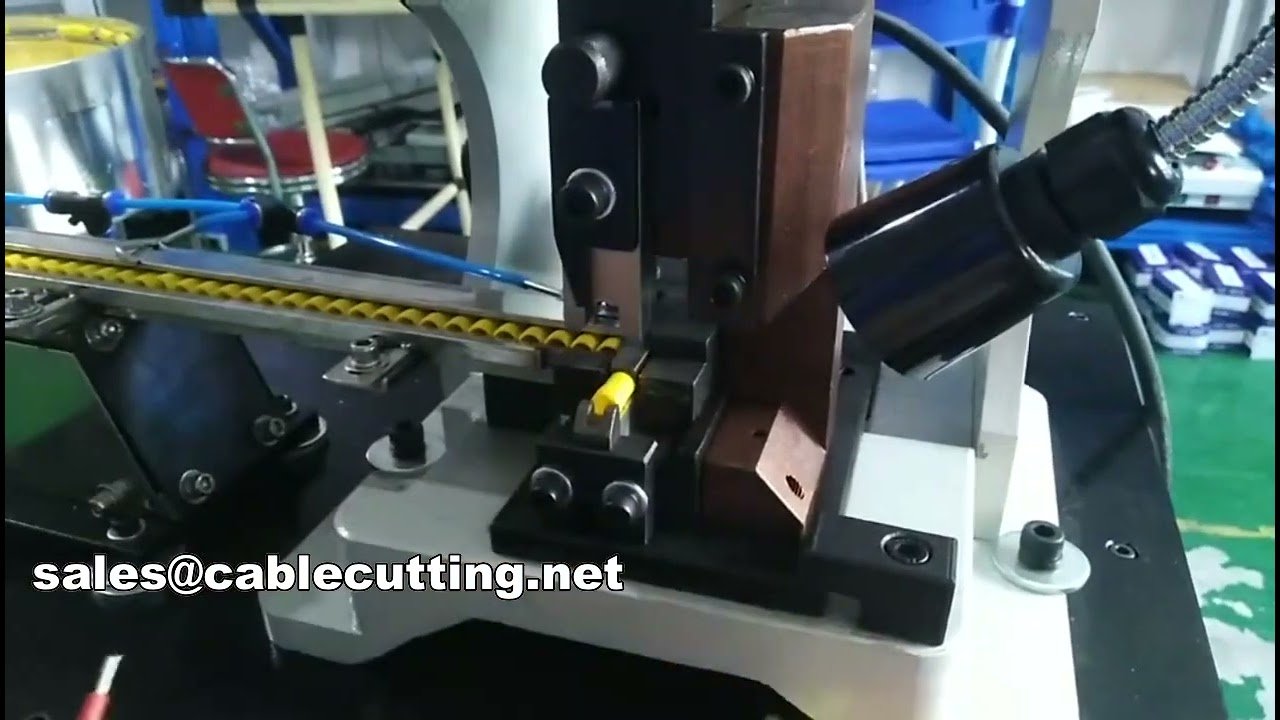 WPM-160 Crimpmaschine für lose Kontakte mit Vibrationsplattenzuführung