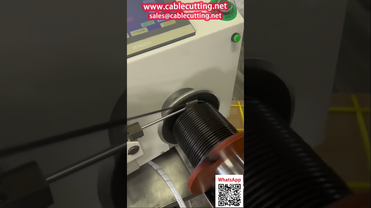 Präzisions-Aufwickelmaschine für PVC-Schweißdraht mit integriertem Zähler