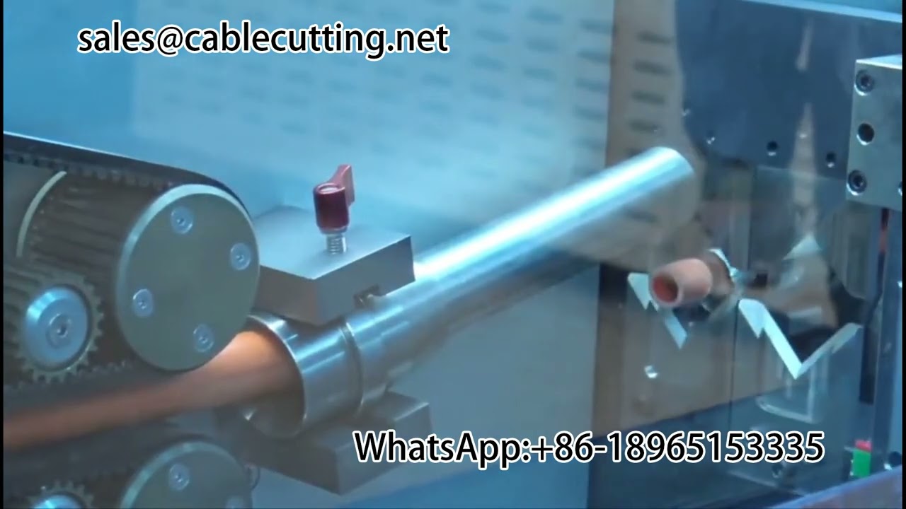 Automatische Rotationsmesser-Abisoliermaschine #Automatisierungstechnik #Abisoliermaschine #Kabelbaumausrüstung