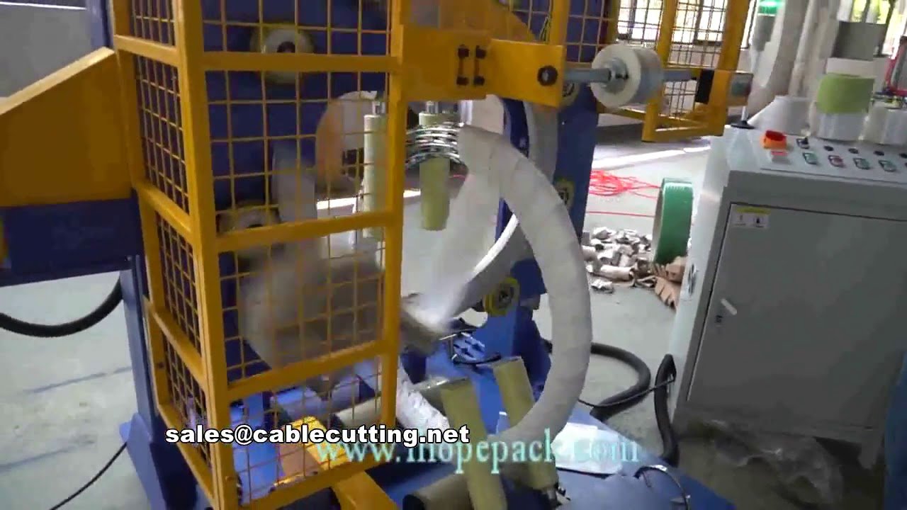 Automatische Verpackungs- und Wickelmaschine für Rasierklingen- und Stacheldraht