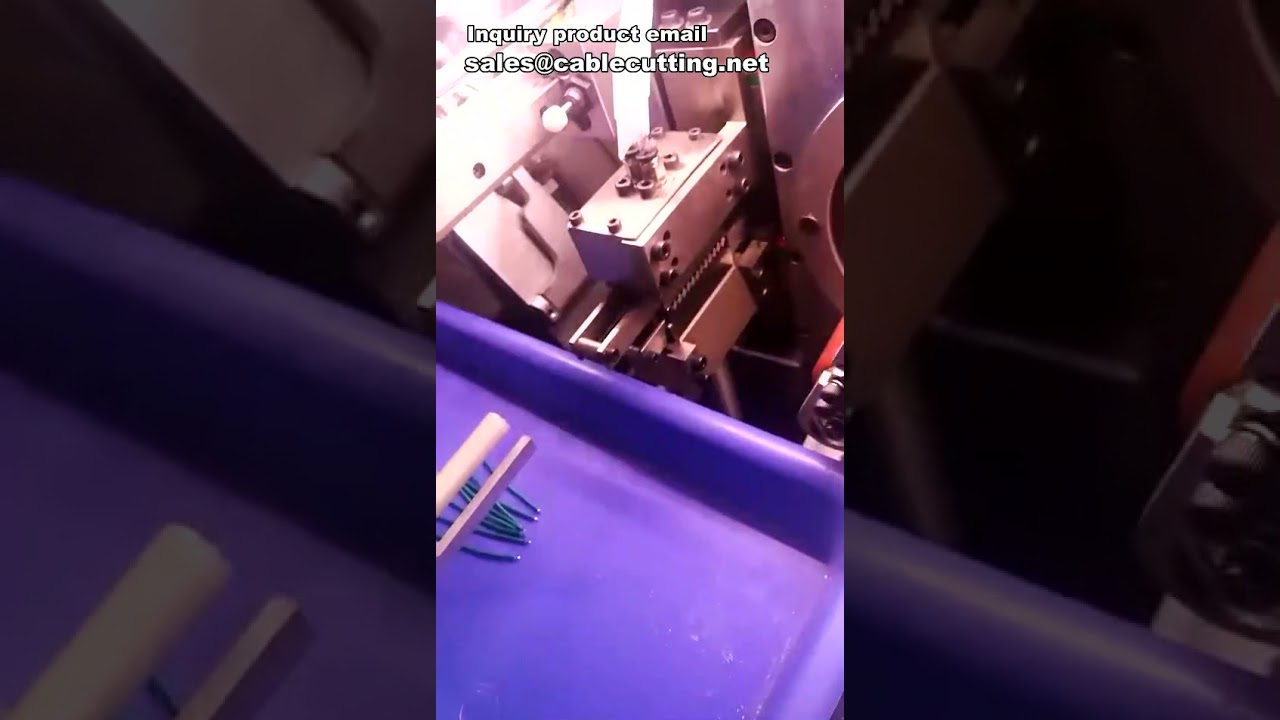 Hochleistungs-Automatik: Drahtlötmaschine zum Abisolieren, Verdrillen und Schneiden