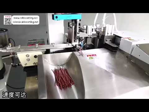 Automatische Thermoschutz-Drahtnietmaschine mit Verzinnungsoption für Kabelbaum-Herstellung