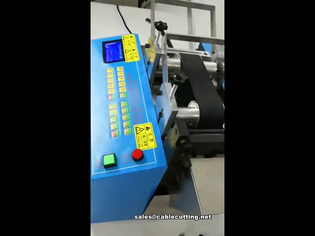 Automatische Rohrschneidemaschine für Hart- und Weich-PVC-Rohre