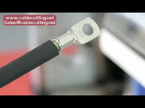 30T Semiservo Kabelendhülsen Crimpmaschine – Kabelschuh Crimper für hohe Präzision