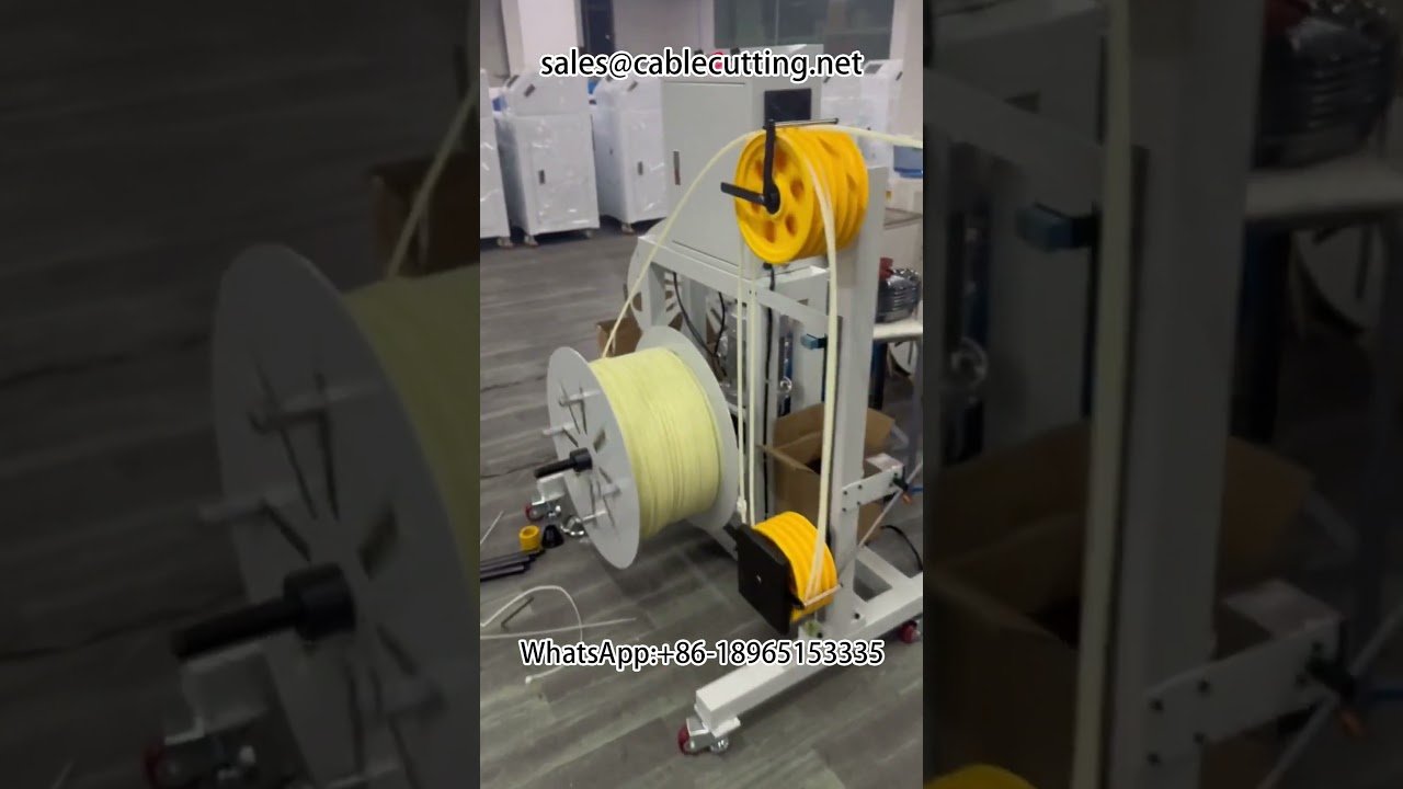 Großrohr-Wickelmaschine für I-Bobbin-Wicklung – Schläuche, Druckluftschläuche & Drahtverarbeitung