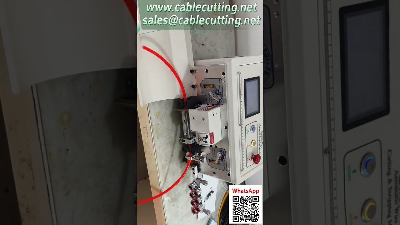 Multifunktionale automatische Abisoliermaschine – Kabel abisolieren & Schläuche schneiden – Effizient & präzise #Automatisierungsausrüstung