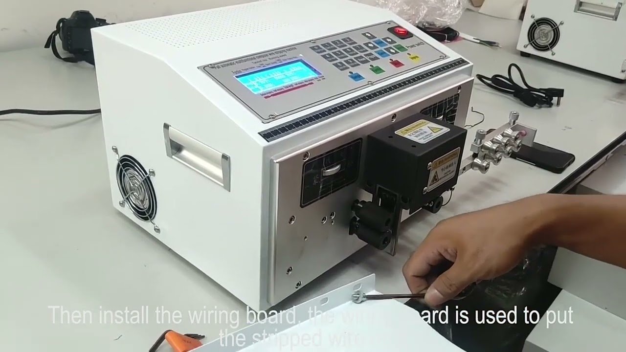 Automatische Drahtschneidemaschine – Präzision für die Kabelverarbeitung
