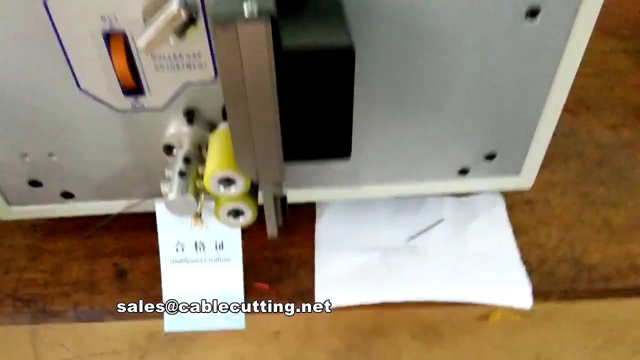 Automatische Glasfaser-Kabelabschneidemaschine | Präzise Kabeldraht-Schneidemaschine für die Industrie