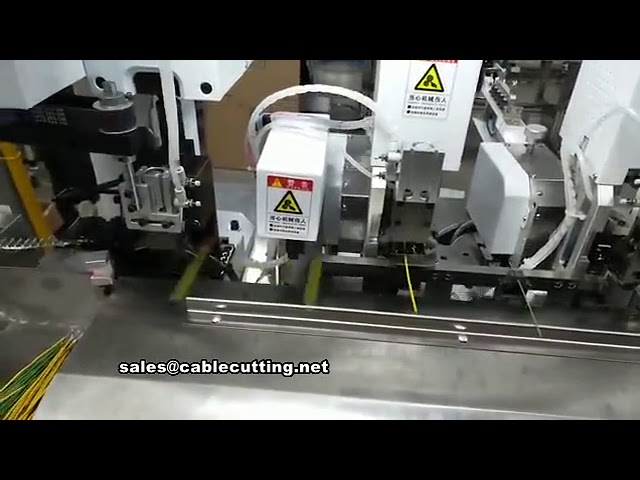 Automatische 2-End-Crimp- und Fügemaschine | Effizientes Anschluss-Crimpen für die Kabelbaumfertigung