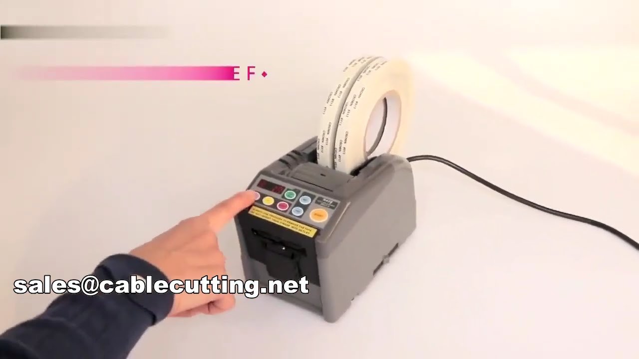 Automatischer Klebebandabroller und -schneider ZCUT-9 – für Klebe- und Nichtklebebänder | Verpackungsmaschine