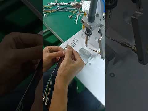 Präzise Anschlussverzinnung mit halbautomatischer Lötmaschine – Hersteller für Drahtverarbeitung & Industrie