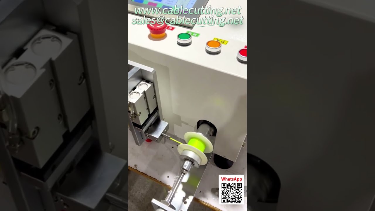 Automatische Kabelwickelmaschine – Präzise Längenmessung & Auto-Cut für maximale Effizienz