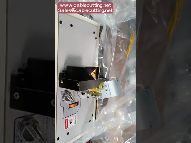 Präzise Draht- und Schlauchschneidemaschine 200W – Automatischer Kabelabisolierer mit 2 Walzen
