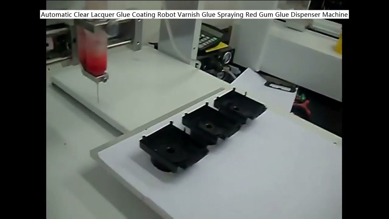Automatischer Klarlack-Kleber-Roboter | Präzise Varnish- und Klebstoffbeschichtung