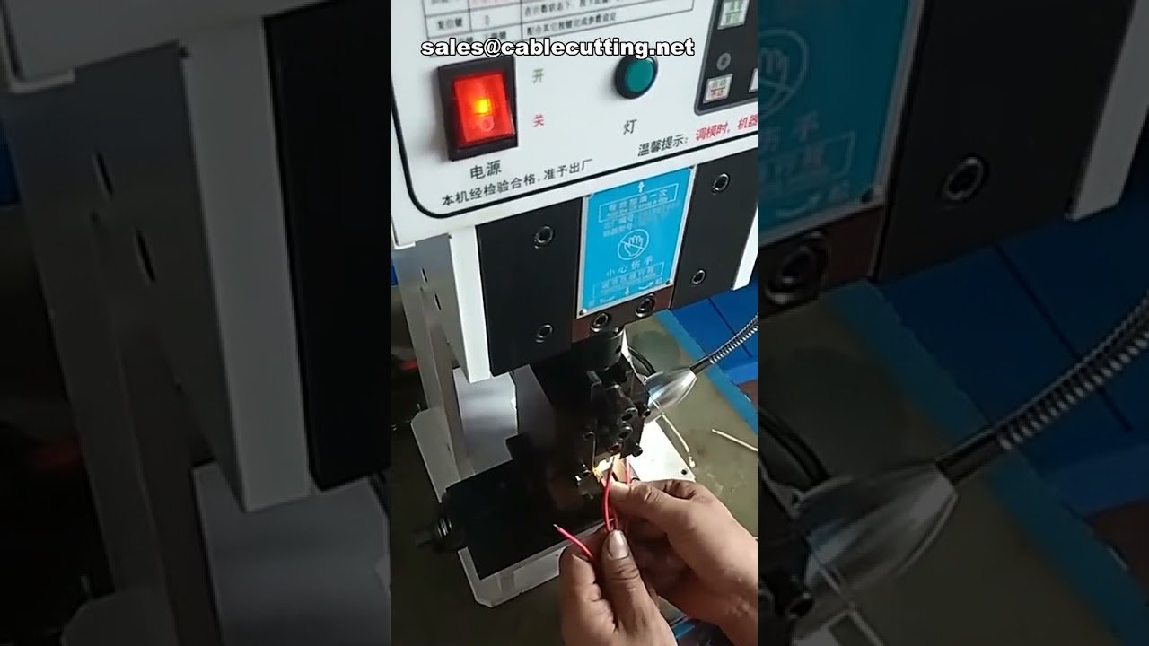 Super leise & energiesparend: 1,5t automatische Anschlagmaschine für Kabelcrimpen